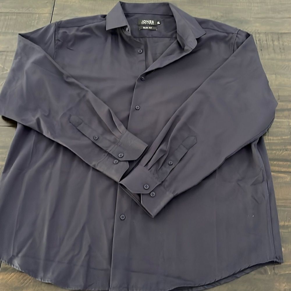 Midnight blue dress shirt
